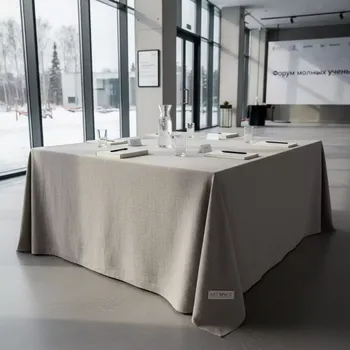 Аренда Скатерть квадратная лён классический в отеле «Звездный» — ART SPACE