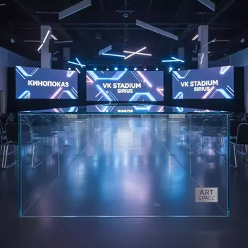 Аренда Столешница стеклянная Jumbo Bar Top для барной стойки VK Stadium Sirius — ART SPACE