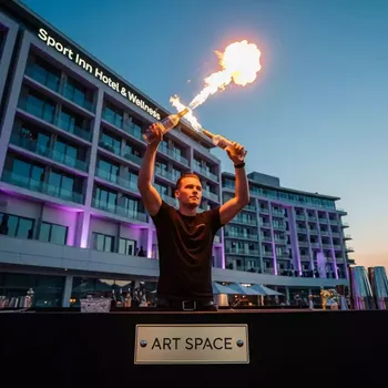 Аренда Бармен шоу для мероприятия в Sport Inn Hotel & Wellness — ART SPACE