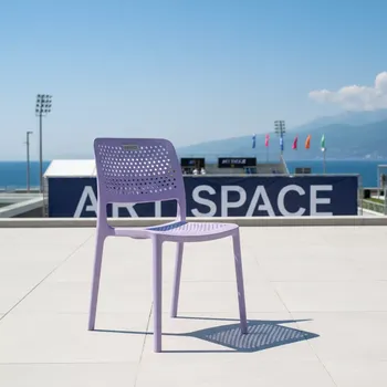 Аренда Стул складной Liara пластик нежно фиолетовый в Courtyard by Marriott Sochi — ART SPACE