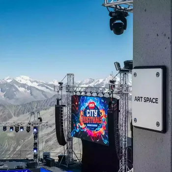 Аренда Светодиодные экраны P4 4 мм на площадке Rosa Peak (2320м) — ART SPACE
