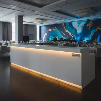 Аренда Стойка барная 352х76 см с LED подсветкой 18 181 в отеле Hyatt Regency Sochi — ART SPACE