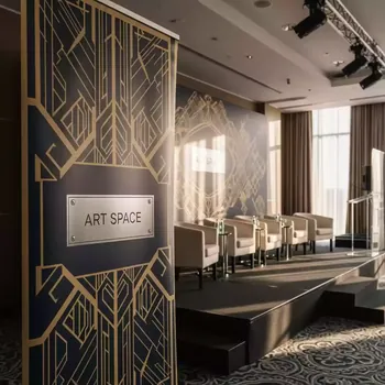 Аренда Баннерный стенд 3х2 м в Sochi Marriott Krasnaya Polyana — ART SPACE