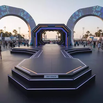Аренда Подиум 8х6 м для показов в Grand Karat Sochi — ART SPACE