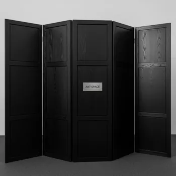 Аренда Ширма деревянная черная в МФК «Горный» — ART SPACE