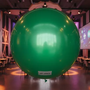 Аренда Шар с гелием 1 м зеленый в Гранд Отель Сочи — ART SPACE