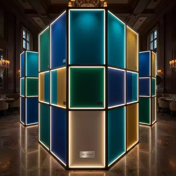 Аренда Фотопанели тканевые Octanorm в ресторане «Brunello» — ART SPACE