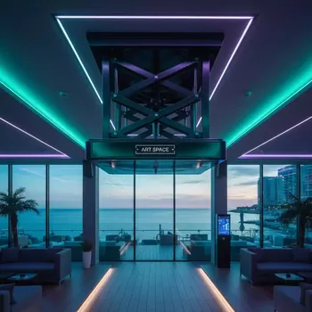 Аренда Лифт для проектора Sakura Cinema SOK SLJ2000 на пляжных клубах Хосты — ART SPACE