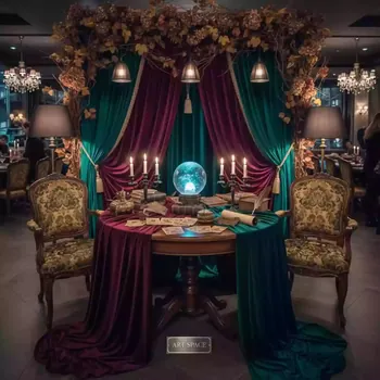 Аренда Фотозона секрет гадалки в ресторане «Паруса» — ART SPACE