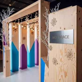 Аренда Фотозона декоративная деревянная в Mercure Сочи Центр — ART SPACE