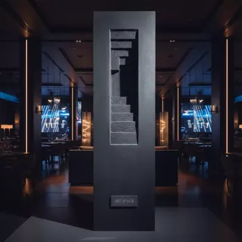 Аренда Стела Moon Steps темно серая в ресторане «Brunello» — ART SPACE