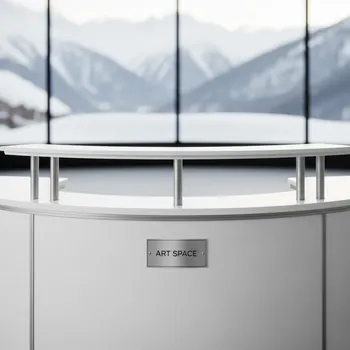 Аренда Стойка полукруглая 1,6х0,9 м в Поляна 1389 Отель и Спа — ART SPACE