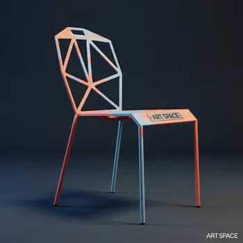 Аренда Стул металлический Star в ресторане «D.O.M» — ART SPACE