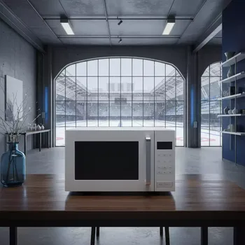 Аренда Микроволновая печь Sharp R 2852RW в Керлинговом центре «Ледяной куб» — ART SPACE