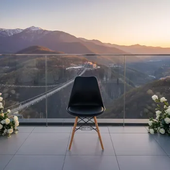 Аренда Стул дизайнерский Eames DSW black черный в Skypark Sochi — ART SPACE