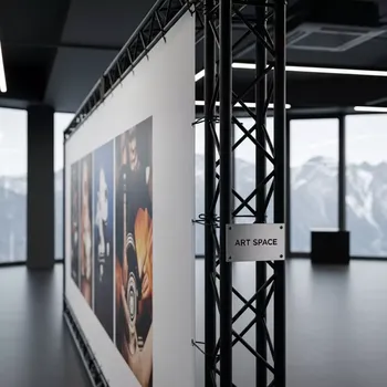 Аренда Баннер Frontlit Vikuflex литой полуматовый 400 г м2 50x0,914 м на курорте «Газпром» (Альпика) — ART SPACE