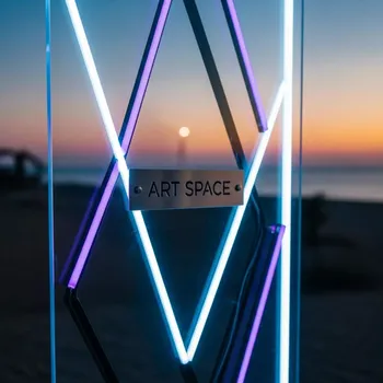 Аренда Вывески световые для магазинов в пляжном комплексе VinoGrad — ART SPACE