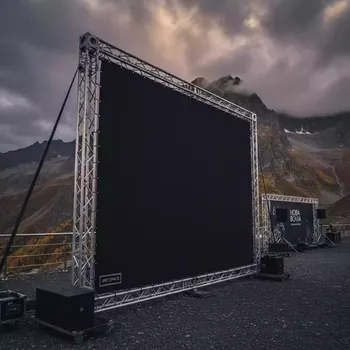 Аренда Ширма техническая чёрная на площадке Rosa Peak (2320м) — ART SPACE