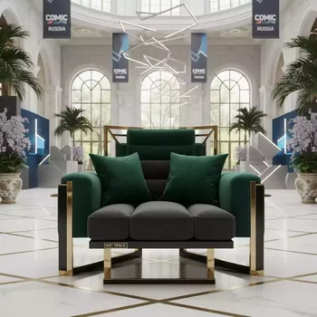 Аренда Модуль металлический Gerald с подушками в Delta Sirius — ART SPACE
