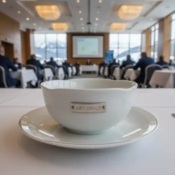 Аренда Бульонница с блюдцем Chan Wave 400 мл в Golden Tulip Rosa Khutor — ART SPACE