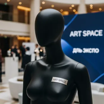 Аренда Манекен женский черный в Novotel Resort — ART SPACE