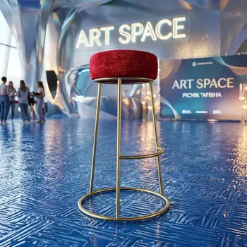 Аренда красного барного стула в Сочи — ART SPACE