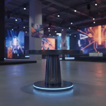 Аренда Стол журнальный с LED подсветкой D 51 см в Cosmos Sochi Hotel — ART SPACE