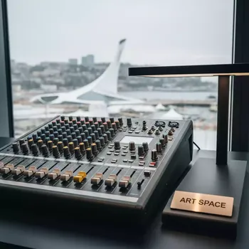 Аренда Микшерный пульт Yamaha MG 12XU на территории Морпорта Сочи — ART SPACE