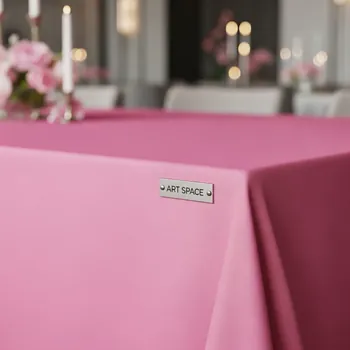 Аренда Скатерть прямоугольная Pantone U розовая в санатории «Русь» — ART SPACE