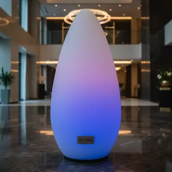 Аренда Фигура 'Капля' с подсветкой LED высота 80 см в Mövenpick Hotel — ART SPACE