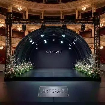 Аренда Сцена арочная 10х8 м черная в Зимнем театре — ART SPACE