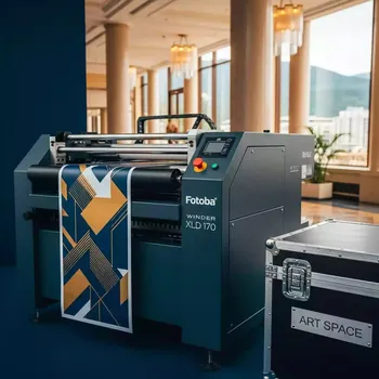 Аренда Намотчик длинных баннеров Fotoba Winder XLD 170 в Гранд Отель Поляна — ART SPACE