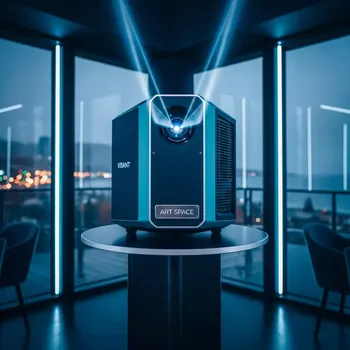 Аренда Лазерный проектор Kvant Spectrum 10 Ultra в ресторане «Баран-Рапан» — ART SPACE