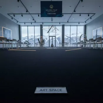 Аренда Ковролин черный в Golden Tulip Rosa Khutor — ART SPACE
