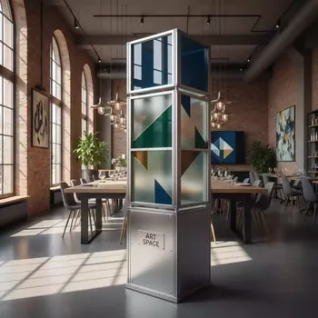 Аренда Стойки рекламно информационные в ресторане «Sanremo» — ART SPACE