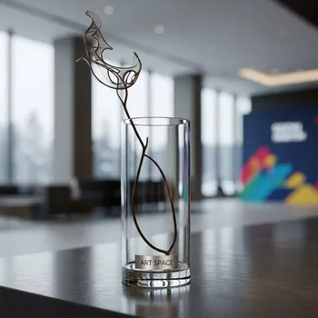 Аренда Ваза прозрачная Тубон M в Karat Resort — ART SPACE