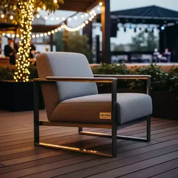 Аренда Кресло Bund Lounge Chair в ресторане «Сыроварня» — ART SPACE