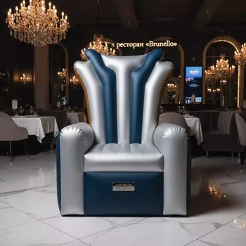 Аренда Батут трон новогодний в ресторане «Brunello» — ART SPACE