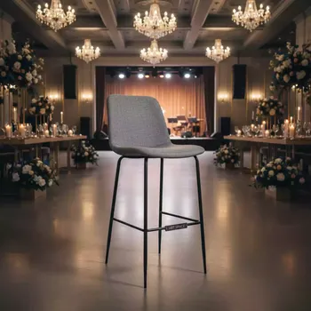 Аренда Барный стул Кельн рогожка серый в отеле Radisson Lazurnaya — ART SPACE