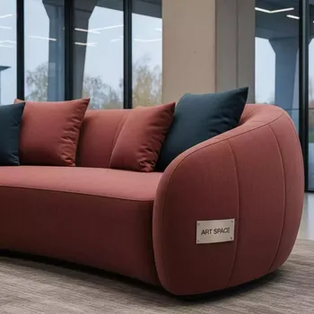 Аренда Диван дизайнерский с подушками Organix Lounge в Университете «Сириус» — ART SPACE