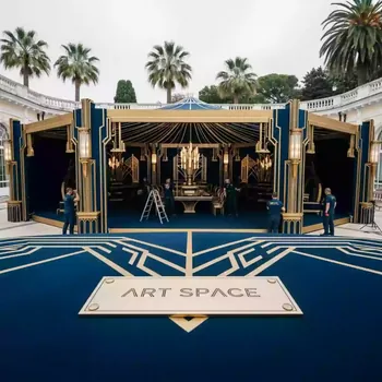 Аренда Сборка разборка палатки в санатории «Сочи» — ART SPACE