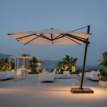Аренда Зонт профессиональный телескопический 4х4 м Palladio Telescopic в Karat Resort — ART SPACE