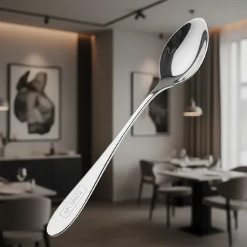 Аренда Ложка гарнирная Luxstahl из нерж. стали 27 см в ресторане «Voda» — ART SPACE
