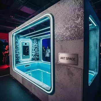 Аренда Фотозоны сухой бассейн в ресторане «Магадан» — ART SPACE