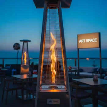 Аренда Обогреватель газовый уличный Aesto в ресторане «D.O.M» — ART SPACE