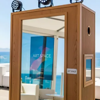 Аренда Фотобудка зеркальная свадебная в пляжном клубе Del Mar — ART SPACE