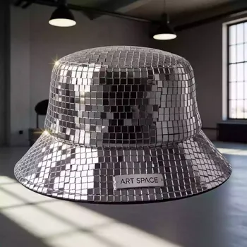 Аренда Панама зеркальная в стиле disco в лофте «Студия 21» — ART SPACE