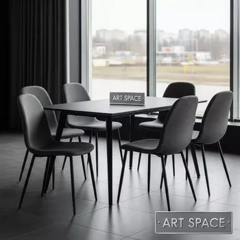 Аренда Обеденная группа LIO CL4T1 5 set D gray в ресторане «Паруса» — ART SPACE