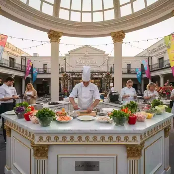 Аренда Станция кулинарная "Спринг роллы" в Boutique Hotel PORTUM 1905 — ART SPACE