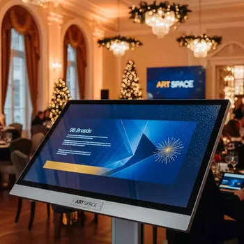 Аренда Интерактивная панель Prestel TSP 4K983 в ресторане «Brunello» — ART SPACE